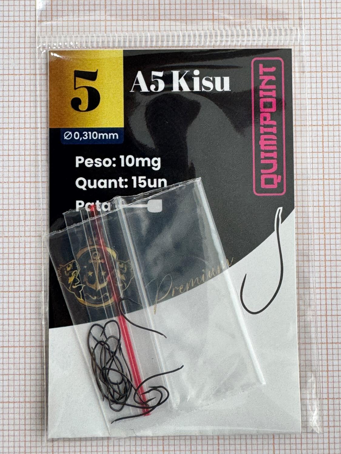 Anzol A5 Kisu Premium QUIMIPOINT (Pct com 15)