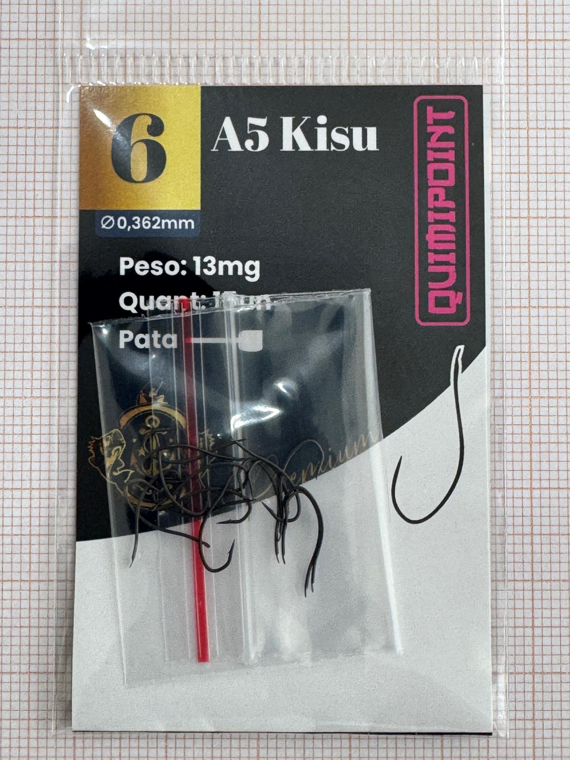 Anzol A5 Kisu Premium QUIMIPOINT (Pct com 15)