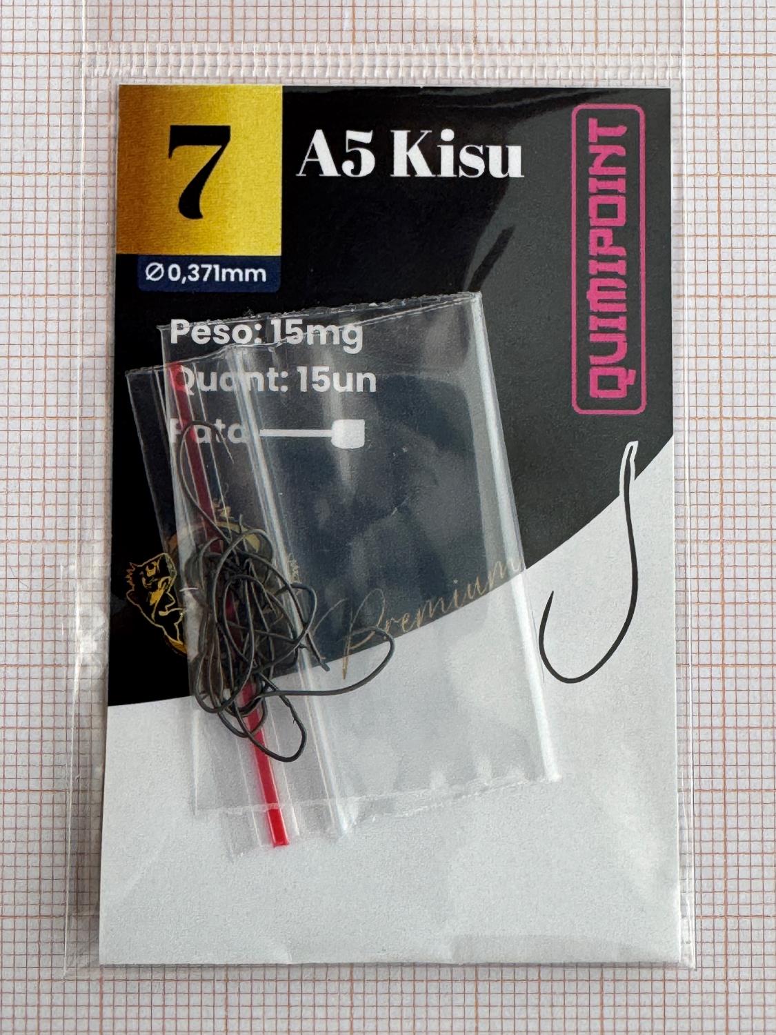 Anzol A5 Kisu Premium QUIMIPOINT (Pct com 15)