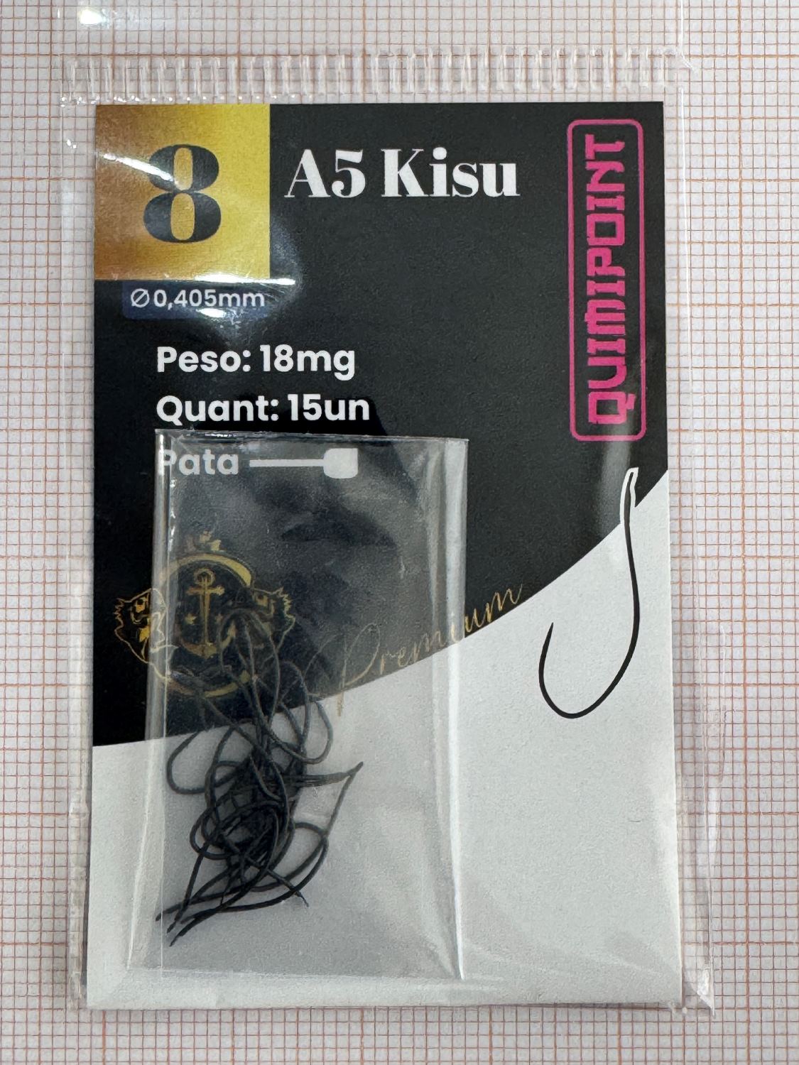 Anzol A5 Kisu Premium QUIMIPOINT (Pct com 15)