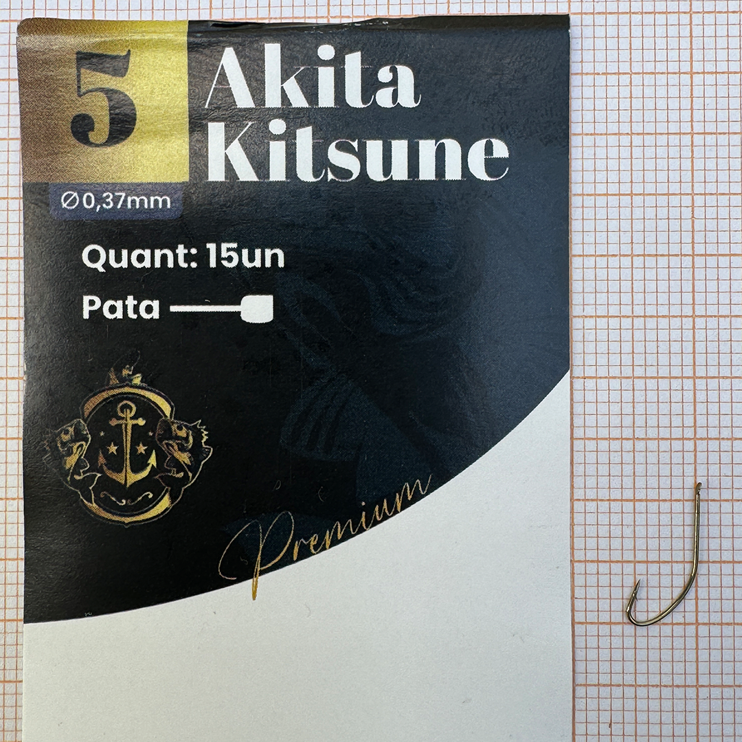 Anzol Akita Kitsune Premium (Pct com 15)