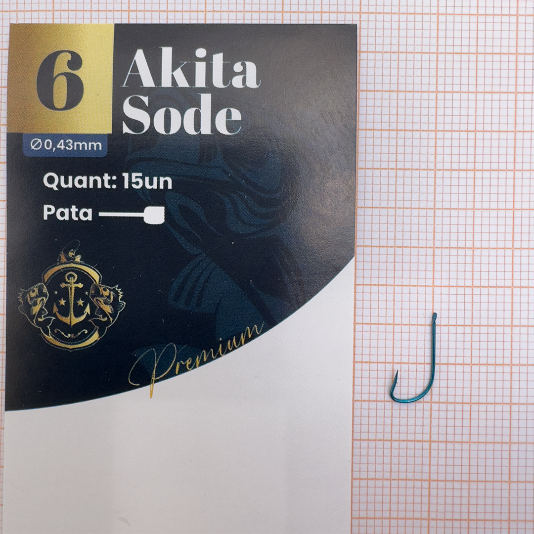 Anzol Akita Sode Premium (Pct com 15)