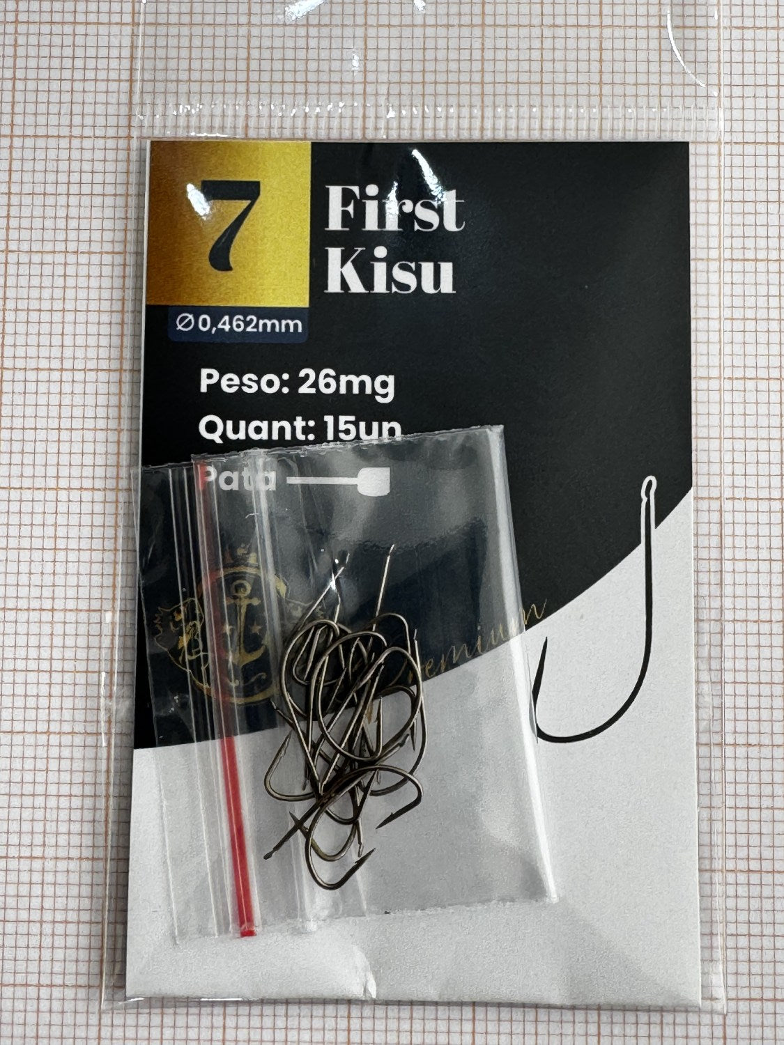 Anzol First Kisu Premium (Pct com 15)
