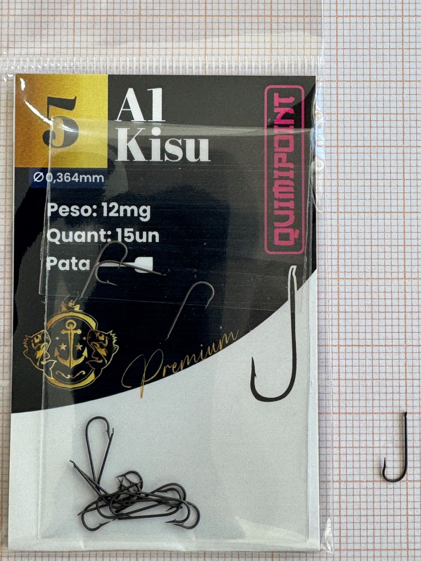 Anzol A1 Kisu Premium QUIMIPOINT (Pct com 15)