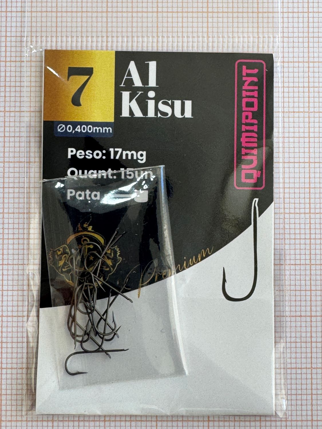 Anzol A1 Kisu Premium QUIMIPOINT (Pct com 15)