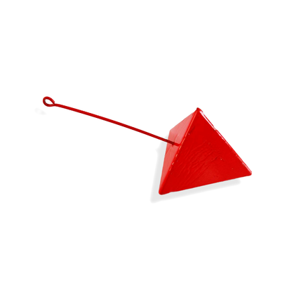 Chumbada Triângulo Vermelha