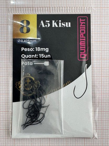Anzol A5 Kisu Premium QUIMIPOINT (Pct com 15)