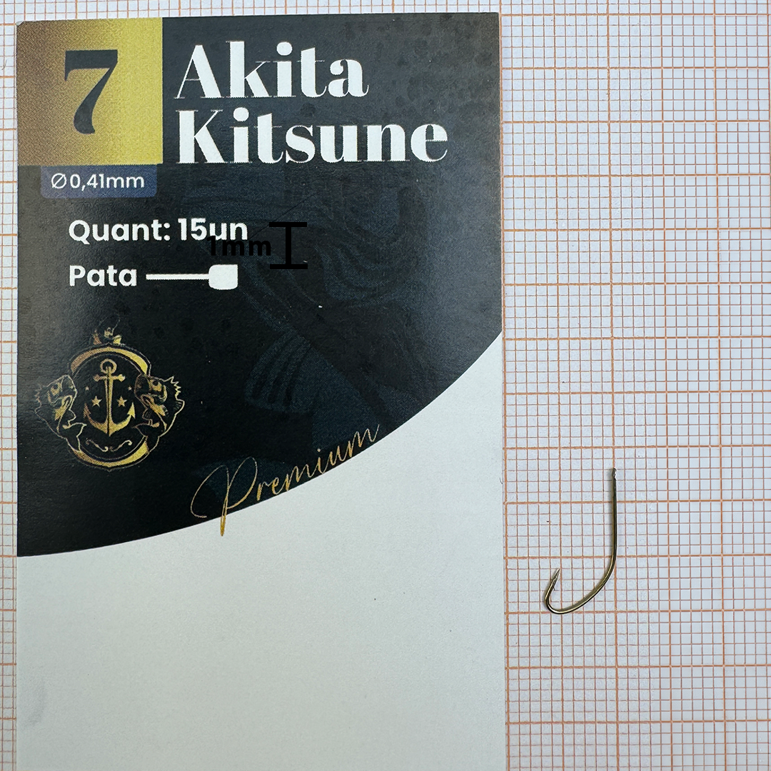 Anzol Akita Kitsune Premium (Pct com 15)