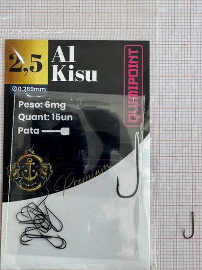 Anzol A1 Kisu Premium QUIMIPOINT (Pct com 15)