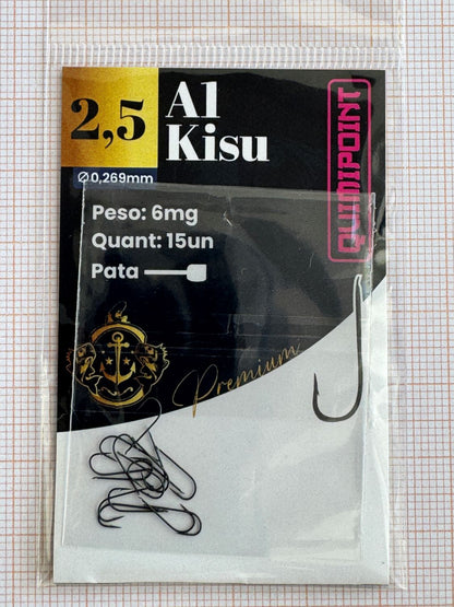 Anzol A1 Kisu Premium QUIMIPOINT (Pct com 15)