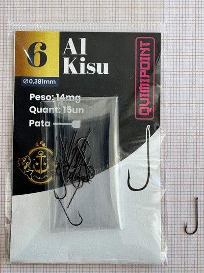 Anzol A1 Kisu Premium QUIMIPOINT (Pct com 15)