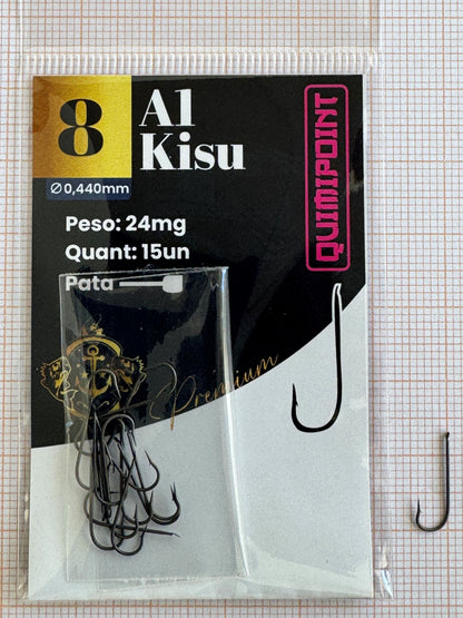 Anzol A1 Kisu Premium QUIMIPOINT (Pct com 15)
