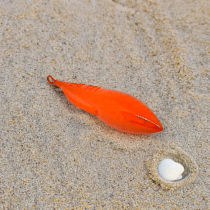 Chumbada Torpedo com Asa Laranja