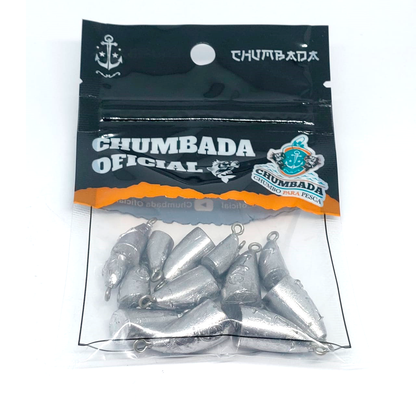 Mini Chumbada Bananinha - KIT com 14 unidades