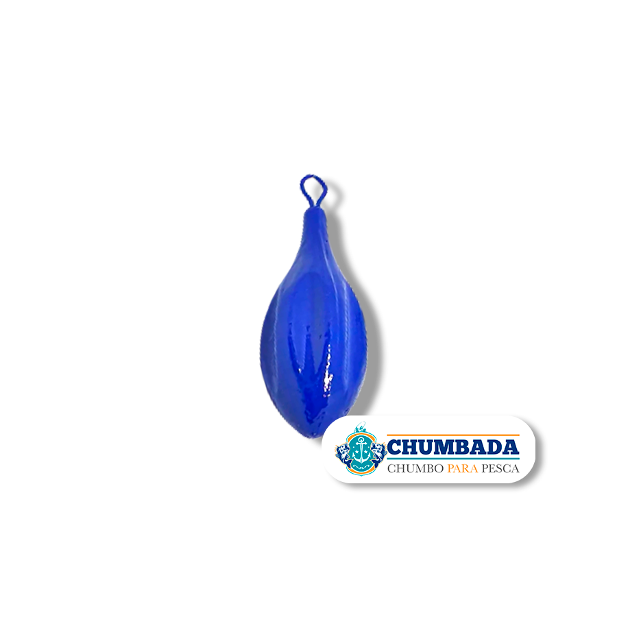 Chumbada Carambola Com Cauda Azul Bic