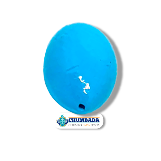 Chumbada Oliva Azul Bebê